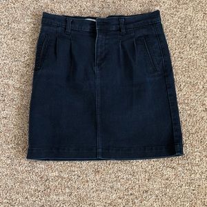 Denim mini skirt